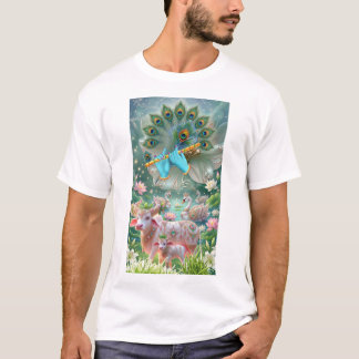 Göttliche Melodie von Lord Krishna: Heilige Flöte, T-Shirt