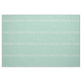 Göttliche Minze Grünes Retro Muster Stoff (Fat Quarter (45,7 x 55,9 cm))