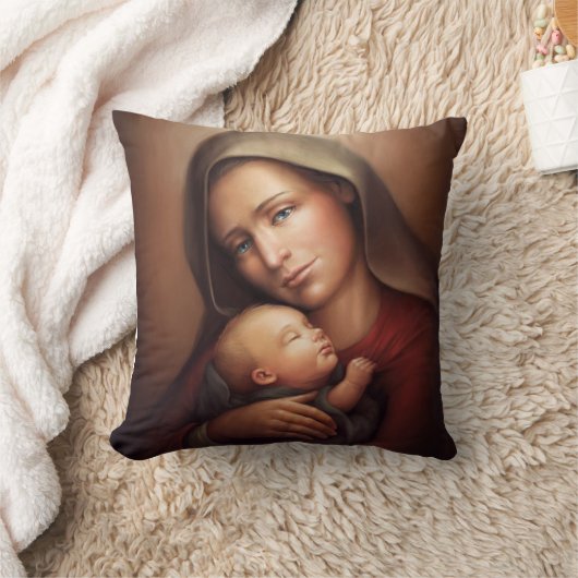 Göttliche Mutter Kissen (Decke)