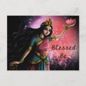 Göttliche Mutter Postkarte (Vorderseite)