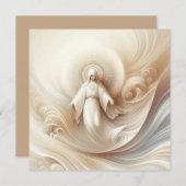 Göttliche Mutter Segen inmitten weicher Farben (Vorne/Hinten)