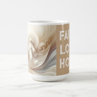 Göttliche Mutter Segen inmitten weicher Farben Kaffeetasse