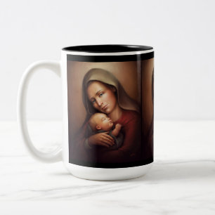 Göttliche Mutter Zweifarbige Tasse
