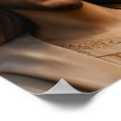 Göttliche Offenbarung: Der Herr ist mein Gestein Poster (Ecke)