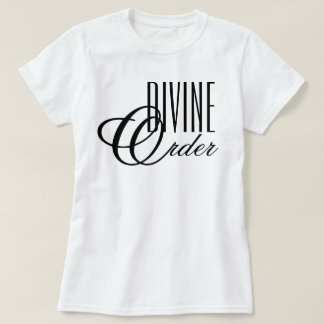 Göttliche Ordnung 90er minimalistisches Chic-Glaub T-Shirt