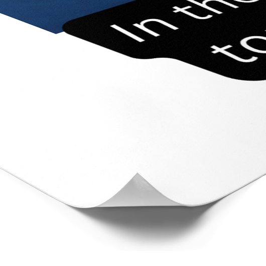 Göttliche Reflektion: Ruhe am Wasser Poster (Ecke)