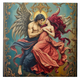 Göttliche Romanze Fliese