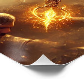 Göttliche Schlacht Heiler Plakate - Kraft Mitgefüh Poster (Ecke)