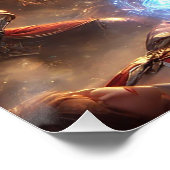 Göttliche Schlacht Heiler Plakate - Kraft Mitgefüh Poster (Ecke)