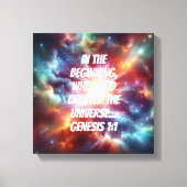 Göttliche Schöpfung Leinwanddruck (Vorderseite)