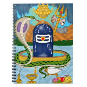 Göttliche Shivlingam-Schreibwarenkollektion – Spir Notizblock