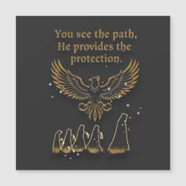 Göttliche Sicht spirituelle Accessoire-Kollektion Magnetkarte