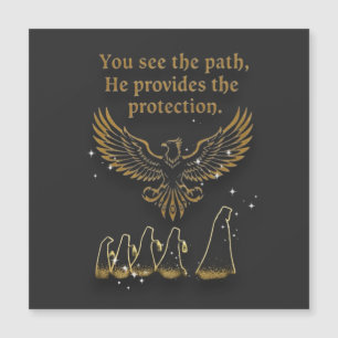 Göttliche Sicht spirituelle Accessoire-Kollektion Magnetkarte
