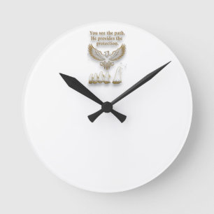 Göttliche Sicht spirituelle Accessoire-Kollektion  Runde Wanduhr