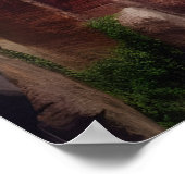 Göttliche Statue: Der Herr ist mein Stein Poster (Ecke)