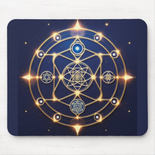Göttliche Strahlkraft – 5: Illuminierte universell Mousepad (Vorne)
