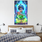Göttliche Strahlung Leinwanddruck (Insitu (Schlafzimmer))