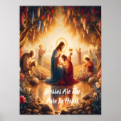 Göttliche Verbindung: Jesus Poster (Vorne)