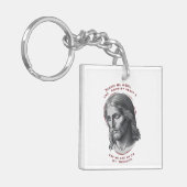 Göttliche Verbindung: Such mich, Gott Schlüsselanhänger (Vorderseite links)