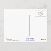 Göttliche Verbindungskarten Postkarte (Rückseite)