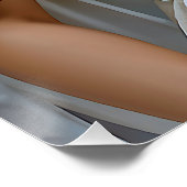 "Göttliche Vision von Aphrodite" Poster (Ecke)