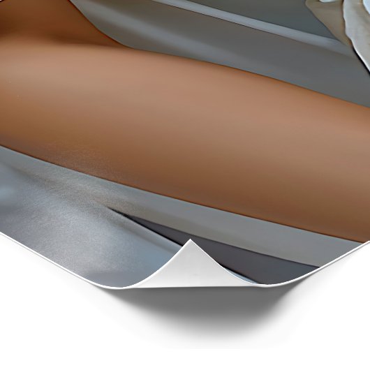 "Göttliche Vision von Aphrodite" Poster (Ecke)