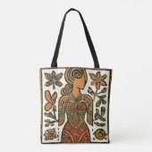 Göttliche Weibliche Erdgöttin Tasche (Rückseite)