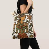 Göttliche Weibliche Erdgöttin Tasche (Von Nahem)