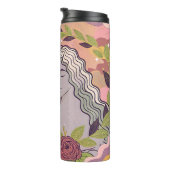 Göttliche Weiblichkeit Thermosbecher (Nach rechts gedreht)