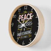 Göttliche Worte auf Gott übersteigen das Verständn Uhr (Winkel)