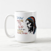 Göttliche Worte: Jesus Inspiriere Kaffeetasse (Links)