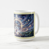 Göttliche Zeitplanung Kaffeetasse (VorderseiteRechts)