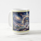 Göttliche Zeitplanung Kaffeetasse (Vorderseite Links)
