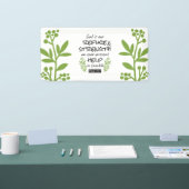 Göttliche Zuflucht - Psalm 46:1 für spirituellen K Banner (Messe)