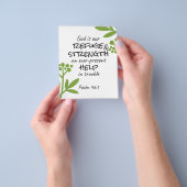 Göttliche Zuflucht - Psalm 46:1 für spirituellen K Flyer (Gruppe)