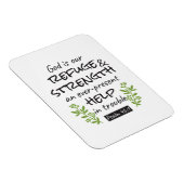 Göttliche Zuflucht - Psalm 46:1 für spirituellen K Magnet (Rechte Seite)