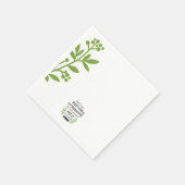 Göttliche Zuflucht - Psalm 46:1 für spirituellen K Serviette (Ecke)