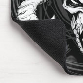 Göttlicher Arkanskull der Todesschwarzen Maus Mat Mousepad (Ecke)