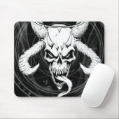 Göttlicher Arkanskull der Todesschwarzen Maus Mat Mousepad (Mit Mouse)