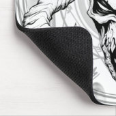 Göttlicher Arkanskull des Todes Weiße Mammutmatte Mousepad (Ecke)