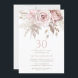 Göttlicher Blütenrosa Rosen 30. Geburtstag Party Einladung<br><div class="desc">Göttlicher Blütenrosa Rosen 30. Geburtstagsfeier Party Einladung verfügbar als digitale Einladung Frauen 30. Geburtstag Party Einladung Siehe Matching Collection in Nest und Nest Store</div>