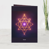 Göttlicher Diwali-Energiefluss | ArtivaNest Karte (Rückseite)
