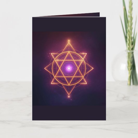 Göttlicher Diwali-Energiefluss | ArtivaNest Karte (Vorderseite)