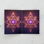 Göttlicher Diwali-Energiefluss | ArtivaNest Karte (Innenseite)