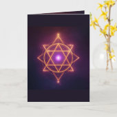 Göttlicher Diwali-Energiefluss | ArtivaNest Karte (Gelbe Blume)