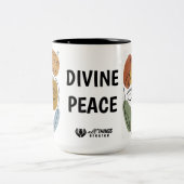 GÖTTLICHER FRIEDE ZWEIFARBIGE TASSE (Mittel)