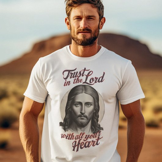 Göttlicher Glaube: Jesus Botschaft T-Shirt