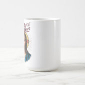 Göttlicher Glaube: Jesus ermutigt den Glauben Kaffeetasse (Mittel)