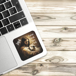 Göttlicher Hirte - Jesus Sticker