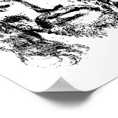 Göttlicher Jesus Portrait - Eine zeitlose Darstell Poster (Ecke)